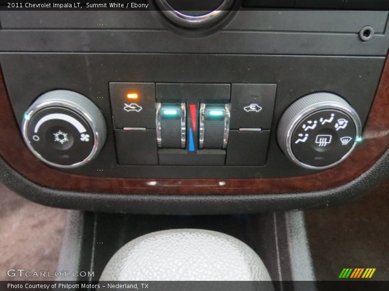 Summit White / Ebony 2011 Chevrolet Impala LT