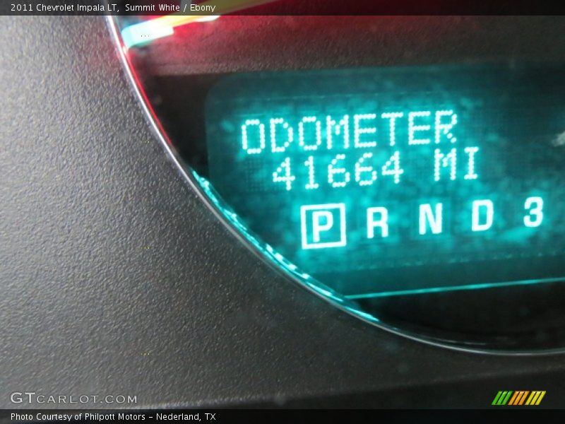 Summit White / Ebony 2011 Chevrolet Impala LT