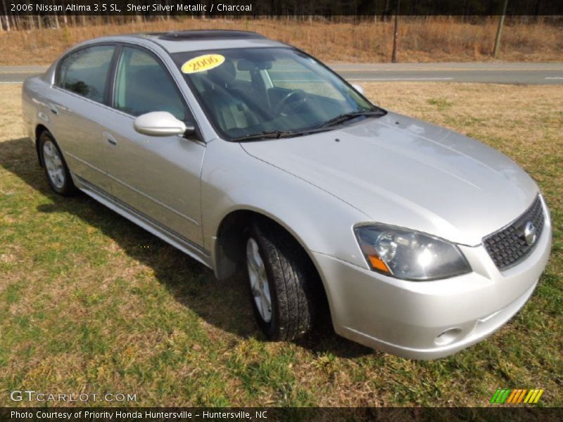 Sheer Silver Metallic / Charcoal 2006 Nissan Altima 3.5 SL