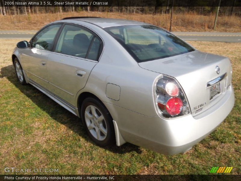 Sheer Silver Metallic / Charcoal 2006 Nissan Altima 3.5 SL