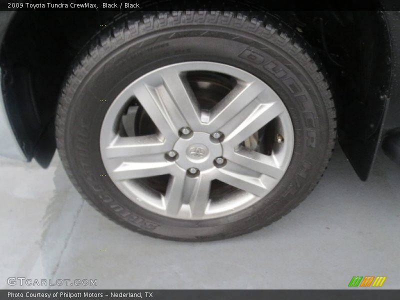Black / Black 2009 Toyota Tundra CrewMax