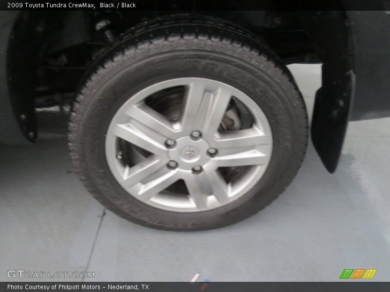 Black / Black 2009 Toyota Tundra CrewMax