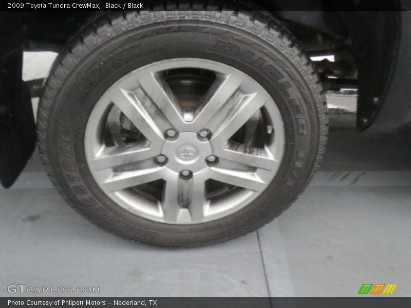 Black / Black 2009 Toyota Tundra CrewMax