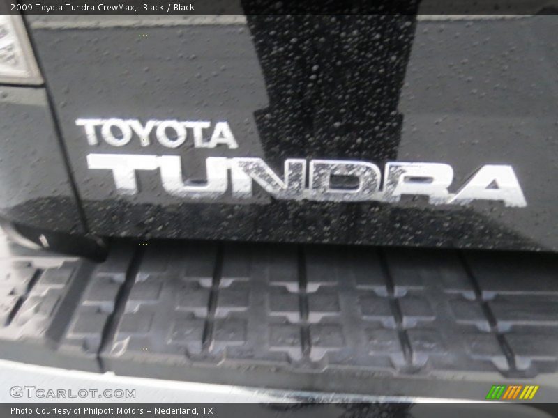 Black / Black 2009 Toyota Tundra CrewMax