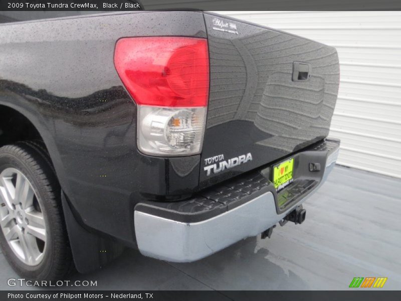 Black / Black 2009 Toyota Tundra CrewMax