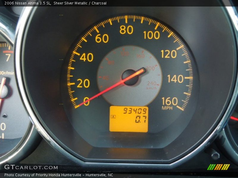 Sheer Silver Metallic / Charcoal 2006 Nissan Altima 3.5 SL