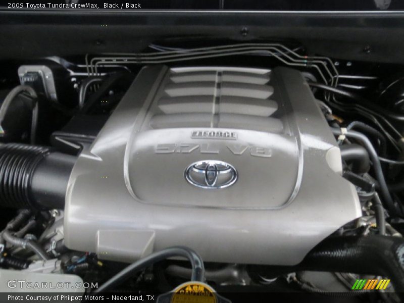Black / Black 2009 Toyota Tundra CrewMax