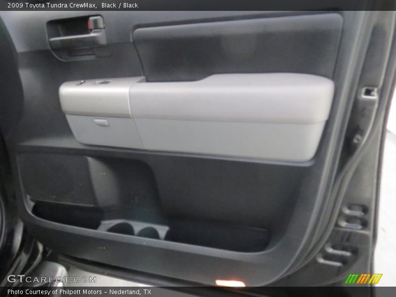 Black / Black 2009 Toyota Tundra CrewMax