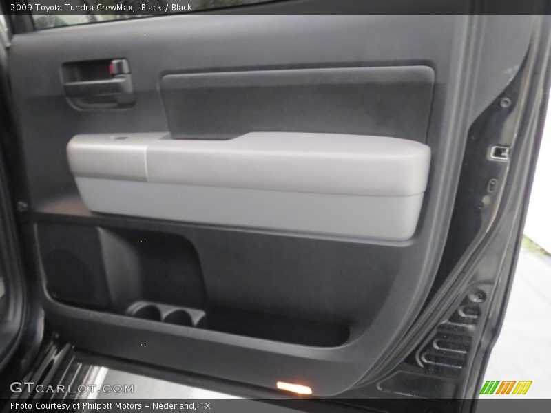 Black / Black 2009 Toyota Tundra CrewMax