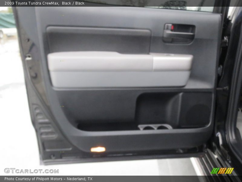 Black / Black 2009 Toyota Tundra CrewMax