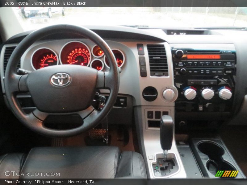 Black / Black 2009 Toyota Tundra CrewMax