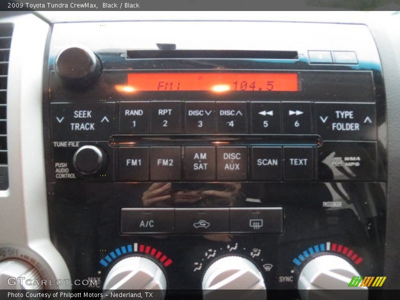 Black / Black 2009 Toyota Tundra CrewMax