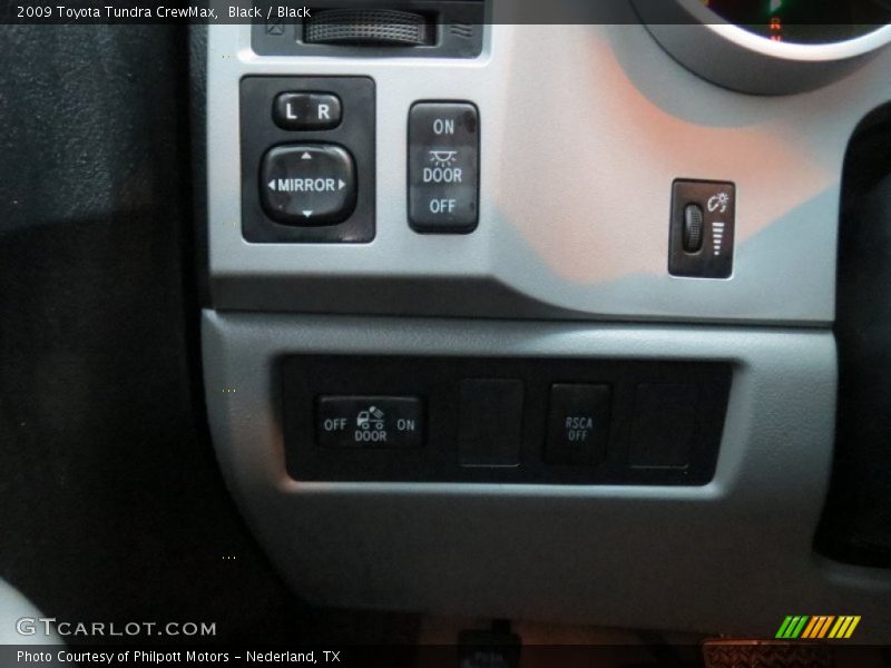 Black / Black 2009 Toyota Tundra CrewMax