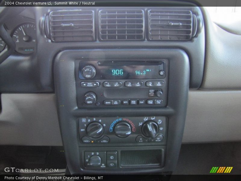 Controls of 2004 Venture LS