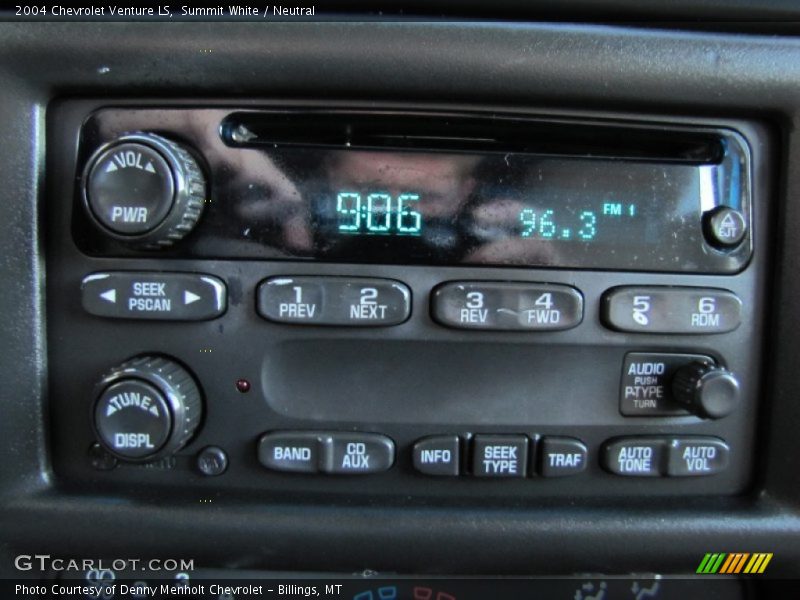 Audio System of 2004 Venture LS