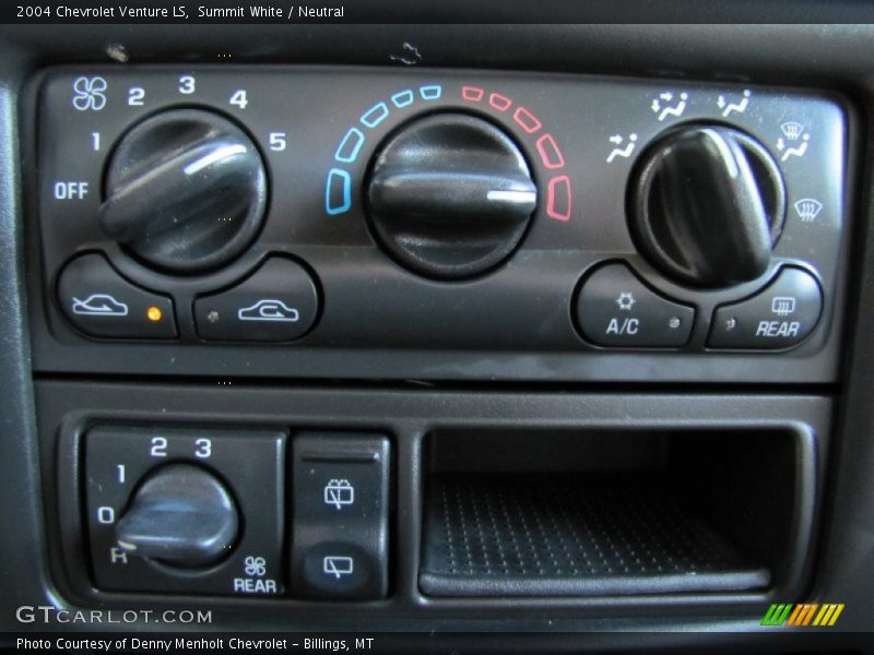 Controls of 2004 Venture LS