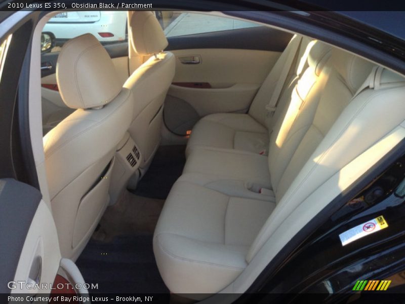 Obsidian Black / Parchment 2010 Lexus ES 350
