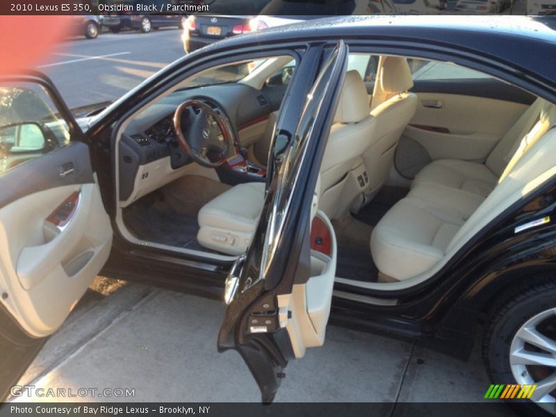 Obsidian Black / Parchment 2010 Lexus ES 350