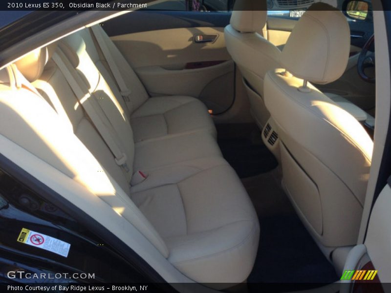 Obsidian Black / Parchment 2010 Lexus ES 350