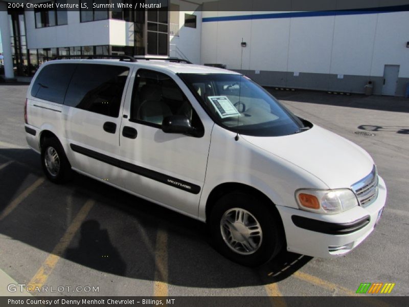 Summit White / Neutral 2004 Chevrolet Venture LS