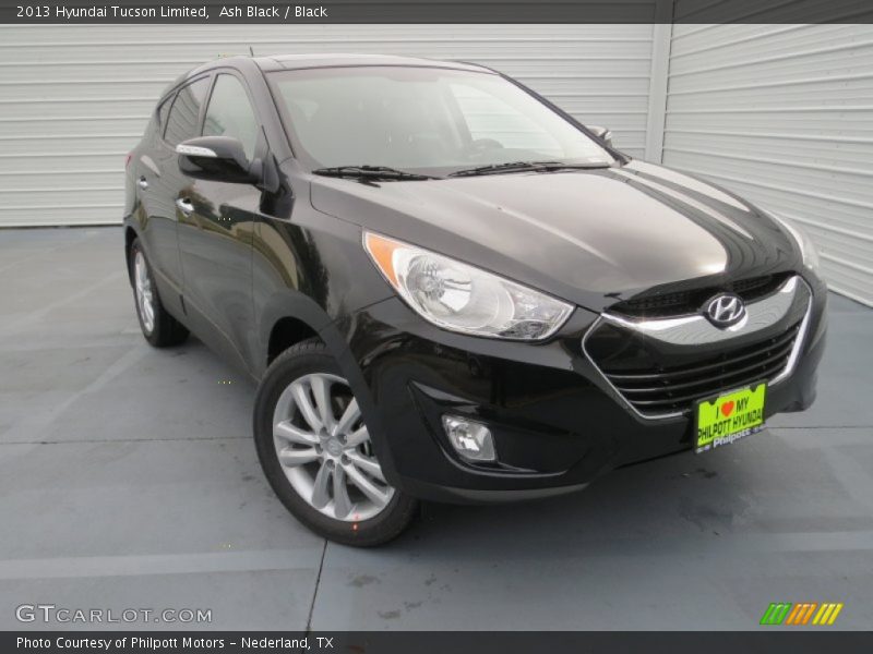 Ash Black / Black 2013 Hyundai Tucson Limited