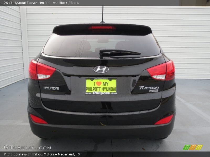 Ash Black / Black 2013 Hyundai Tucson Limited