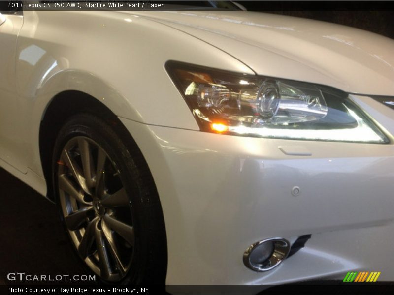 Starfire White Pearl / Flaxen 2013 Lexus GS 350 AWD