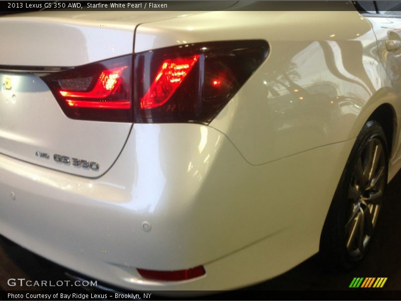 Starfire White Pearl / Flaxen 2013 Lexus GS 350 AWD