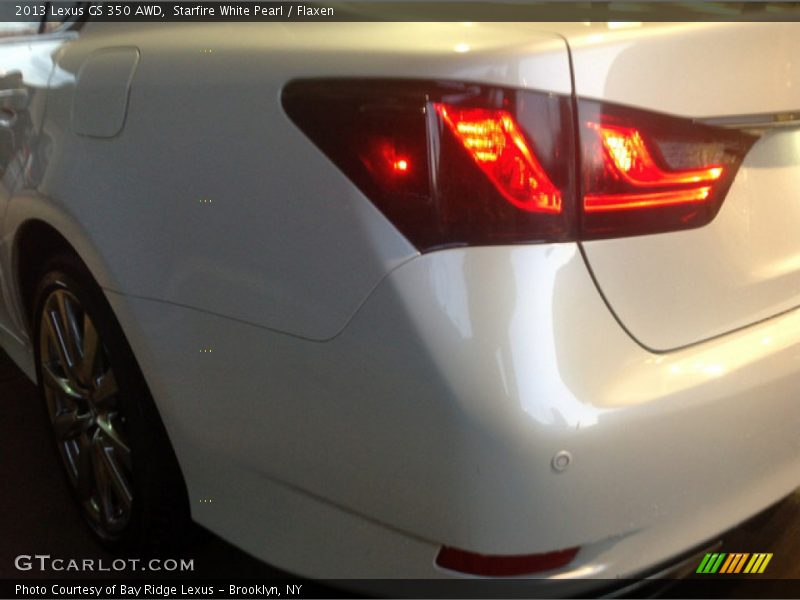 Starfire White Pearl / Flaxen 2013 Lexus GS 350 AWD