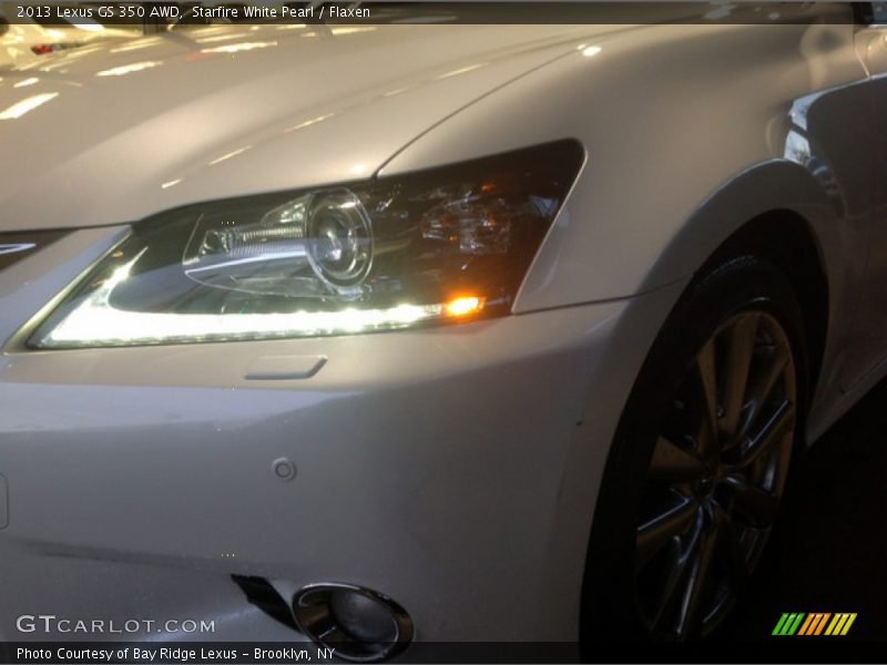 Starfire White Pearl / Flaxen 2013 Lexus GS 350 AWD