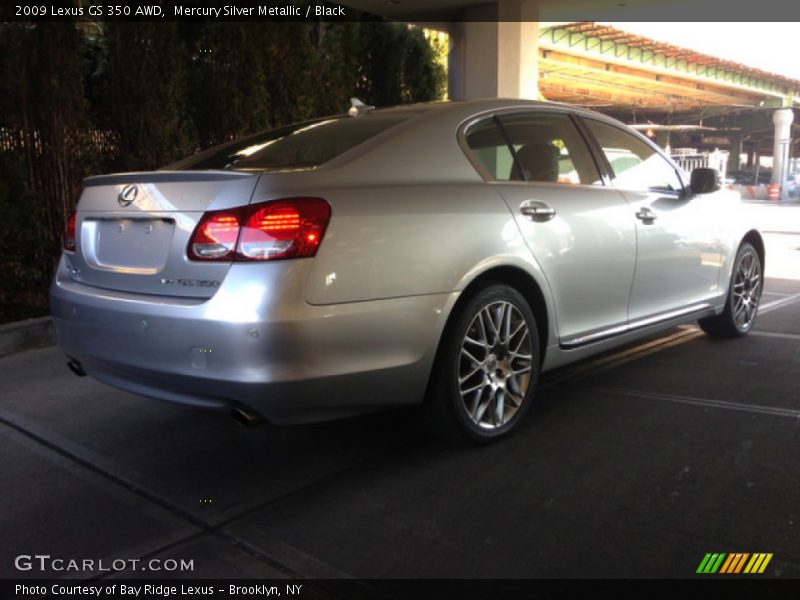 Mercury Silver Metallic / Black 2009 Lexus GS 350 AWD