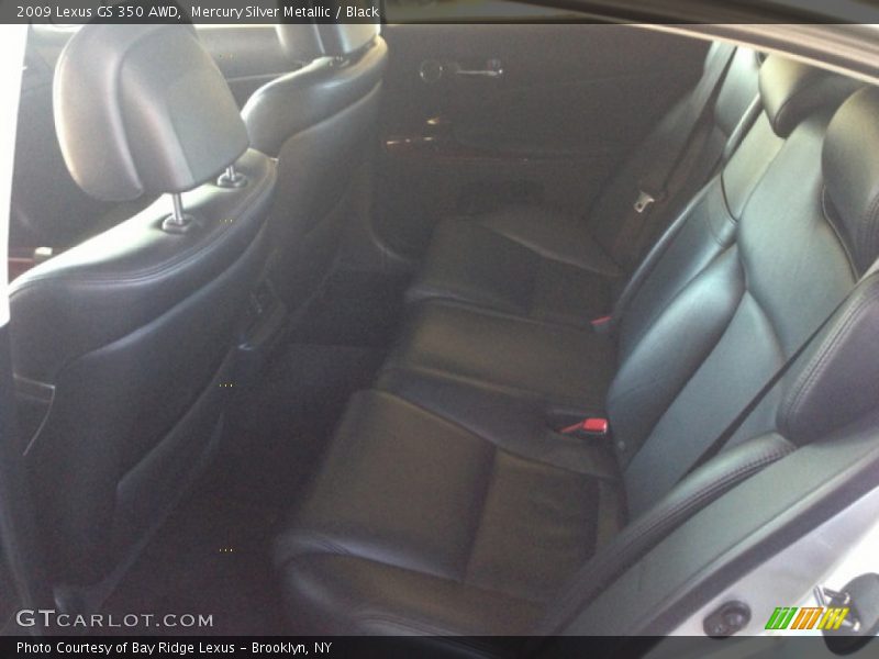 Mercury Silver Metallic / Black 2009 Lexus GS 350 AWD