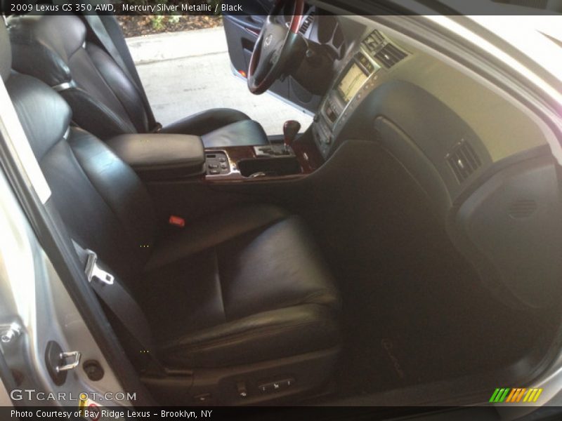 Mercury Silver Metallic / Black 2009 Lexus GS 350 AWD