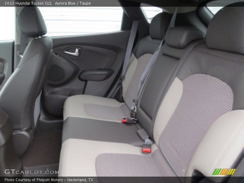 Aurora Blue / Taupe 2013 Hyundai Tucson GLS