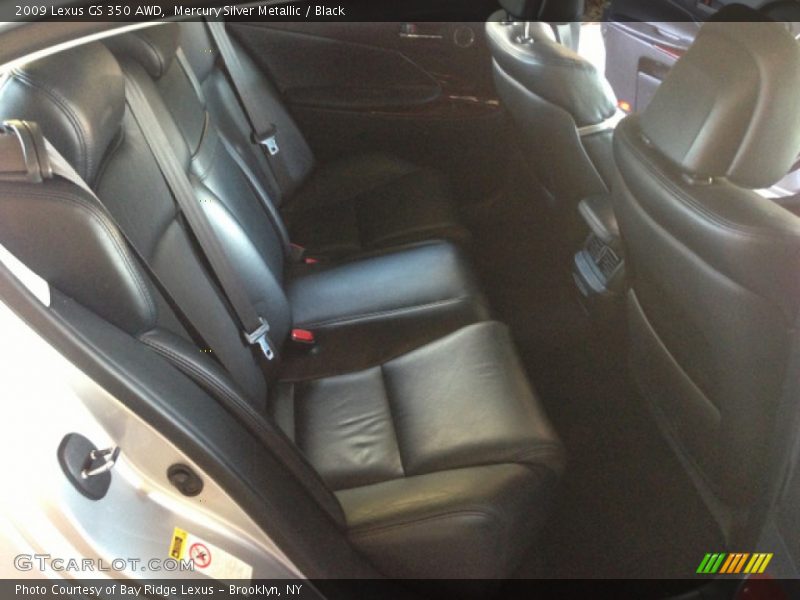 Mercury Silver Metallic / Black 2009 Lexus GS 350 AWD