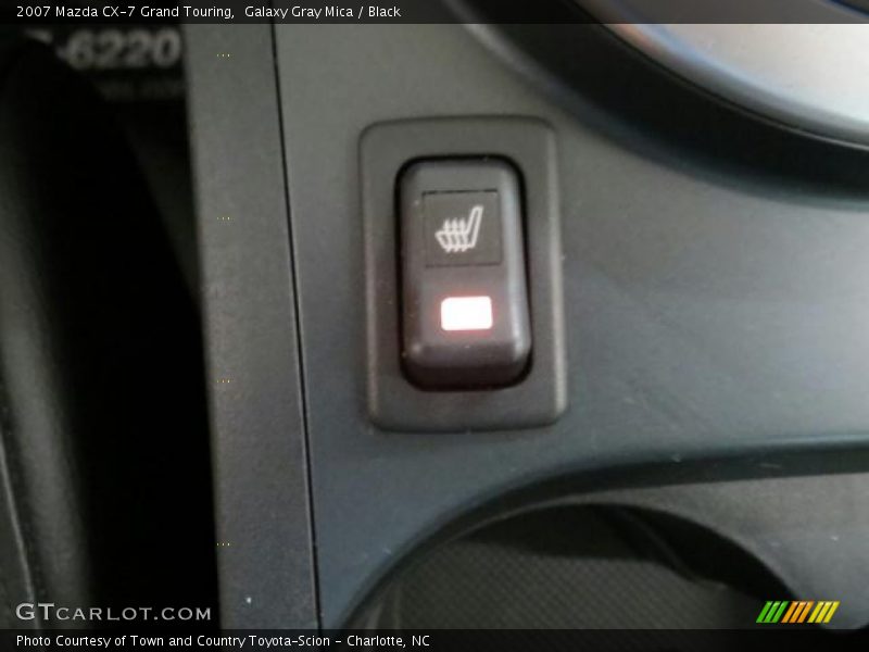 Galaxy Gray Mica / Black 2007 Mazda CX-7 Grand Touring