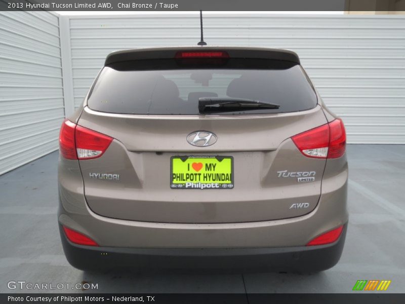 Chai Bronze / Taupe 2013 Hyundai Tucson Limited AWD