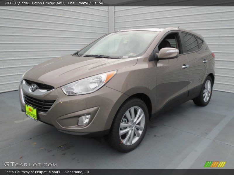 Chai Bronze / Taupe 2013 Hyundai Tucson Limited AWD