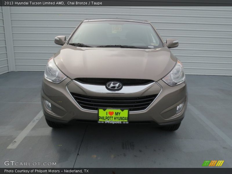 Chai Bronze / Taupe 2013 Hyundai Tucson Limited AWD