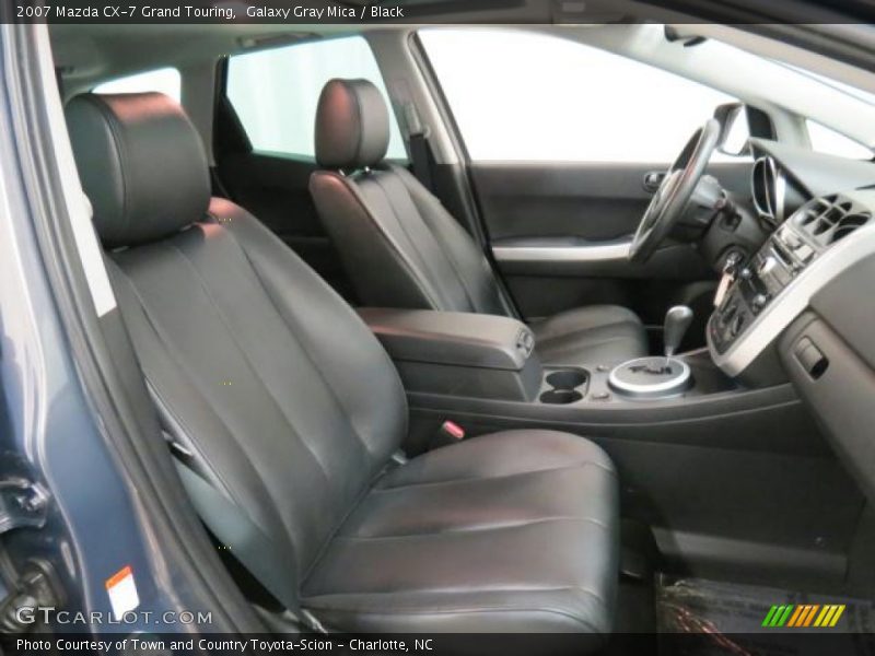 Galaxy Gray Mica / Black 2007 Mazda CX-7 Grand Touring