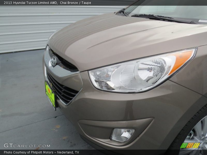 Chai Bronze / Taupe 2013 Hyundai Tucson Limited AWD
