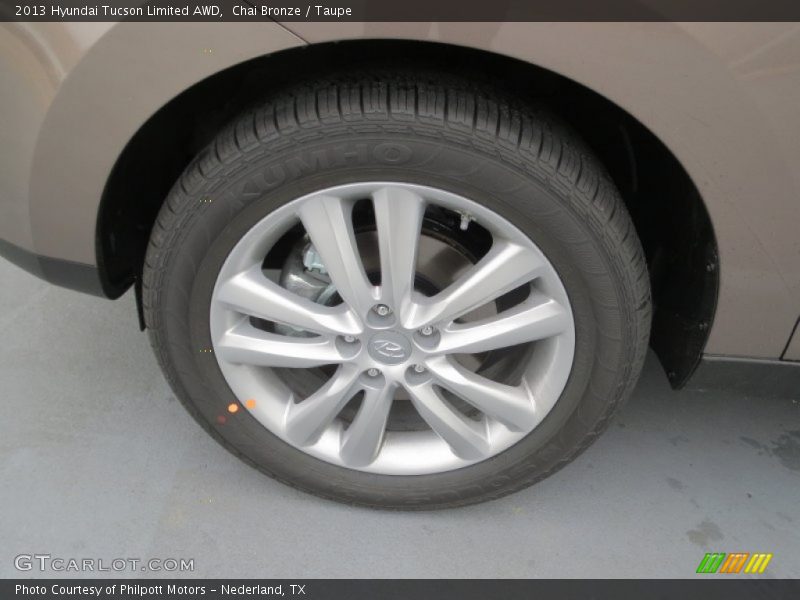  2013 Tucson Limited AWD Wheel
