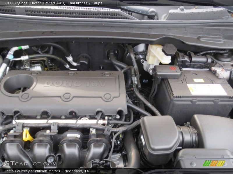  2013 Tucson Limited AWD Engine - 2.4 Liter DOHC 16-Valve CVVT 4 Cylinder