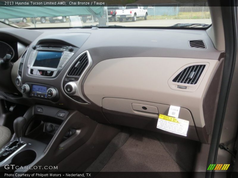Chai Bronze / Taupe 2013 Hyundai Tucson Limited AWD
