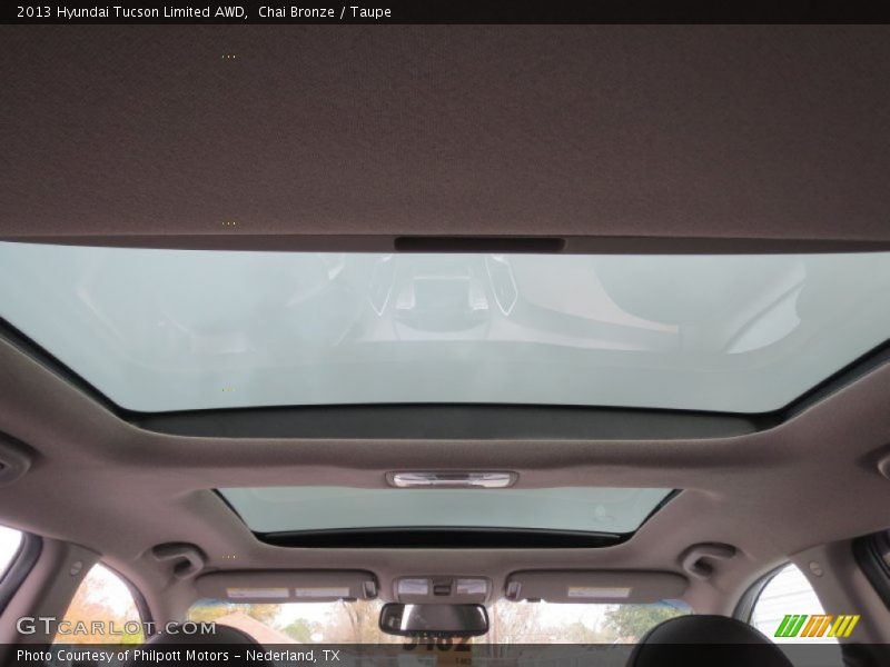 Chai Bronze / Taupe 2013 Hyundai Tucson Limited AWD