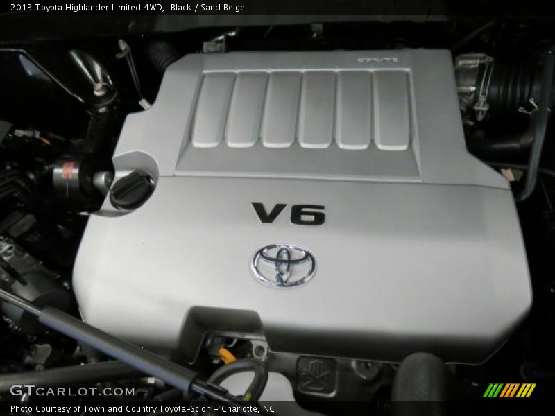  2013 Highlander Limited 4WD Engine - 3.5 Liter DOHC 24-Valve Dual VVT-i V6