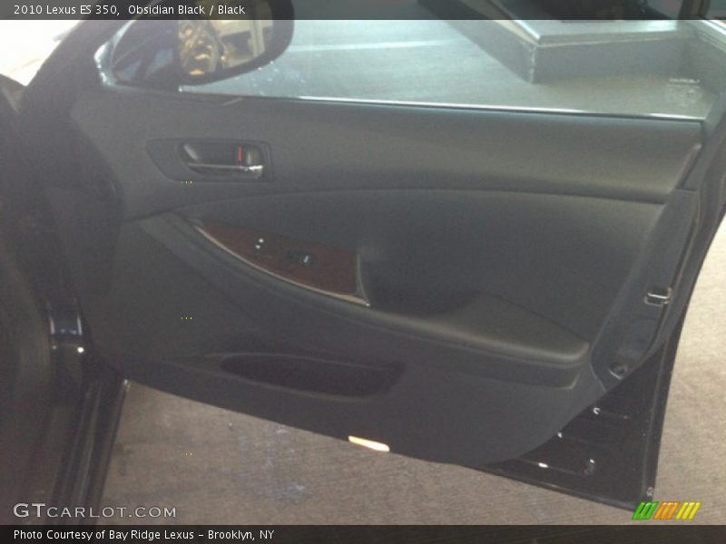 Obsidian Black / Black 2010 Lexus ES 350