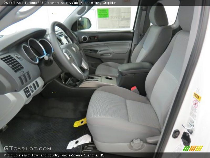  2013 Tacoma SR5 Prerunner Access Cab Graphite Interior