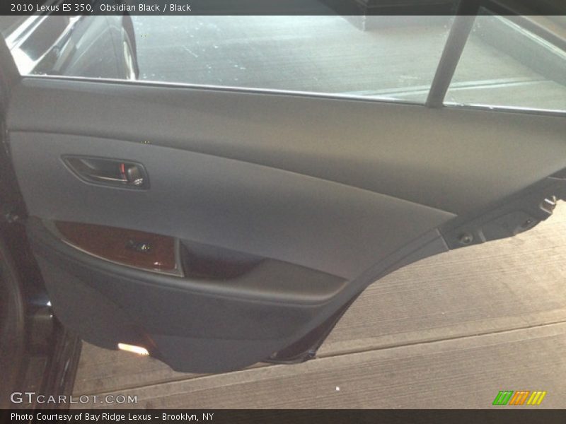 Obsidian Black / Black 2010 Lexus ES 350