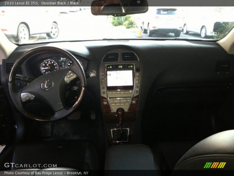 Obsidian Black / Black 2010 Lexus ES 350